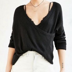 UO sunny surplice sweater